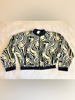 Disney Parks Jack Skellington Bomber Jacket Nightmare Before Christmas Large